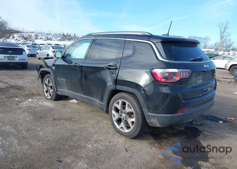 2020 Jeep Compass Limited Fwd z USA, uszkodzony, nr VIN 3C4NJCCB0LT218576